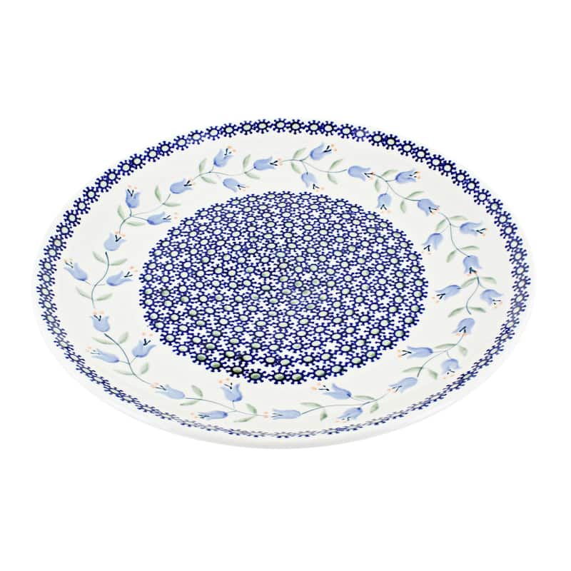 Blue Rose Polish Pottery Manufaktura Dinner Plate - Tulip