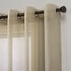 preview thumbnail 86 of 105, No. 918 Emily Voile Sheer Grommet Curtain Panel- Single Panel