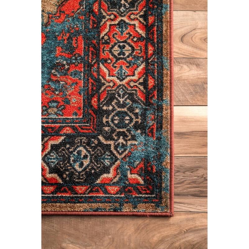 Nuloom Vintage Persian Distressed Area Rug