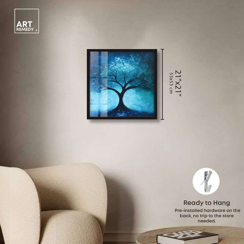 Tree of Opposites III Shadowbox by Art Remedy