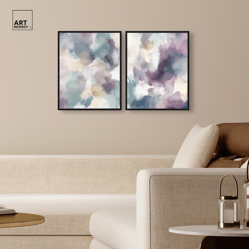 Golden Reflections Canvas Set of 2 by Art Remedy