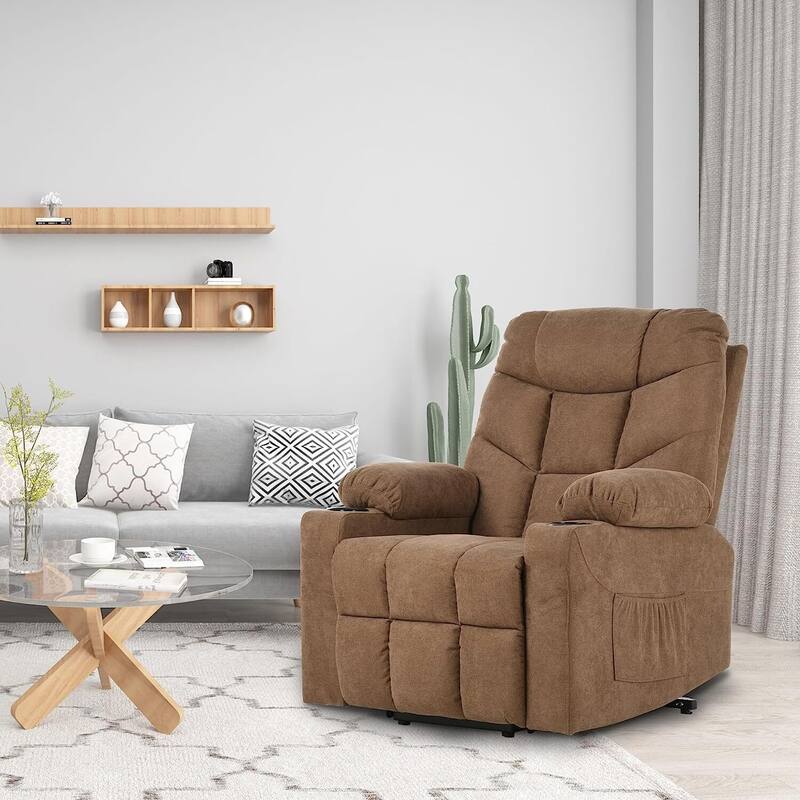 Moasis Fabric Power Lift Recliner Chair for Elderly
