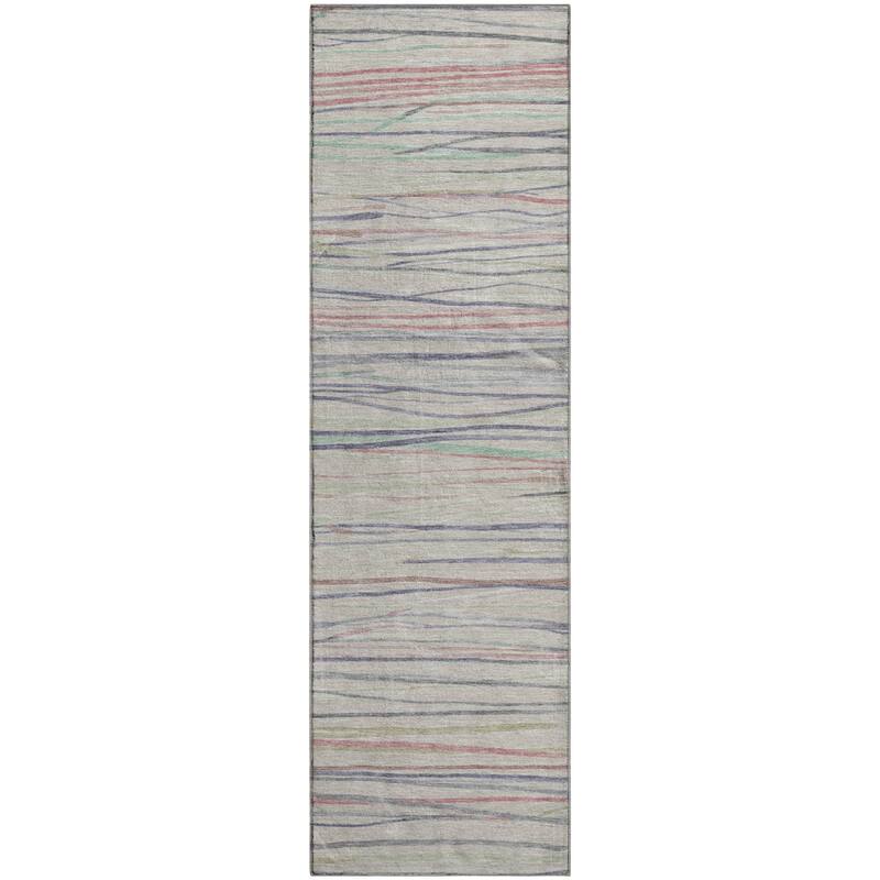 Premium Washable Super Soft Stripes Mayfield Rug