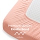 preview thumbnail 18 of 38, Muslin Fitted Bassinet Crib Sheet