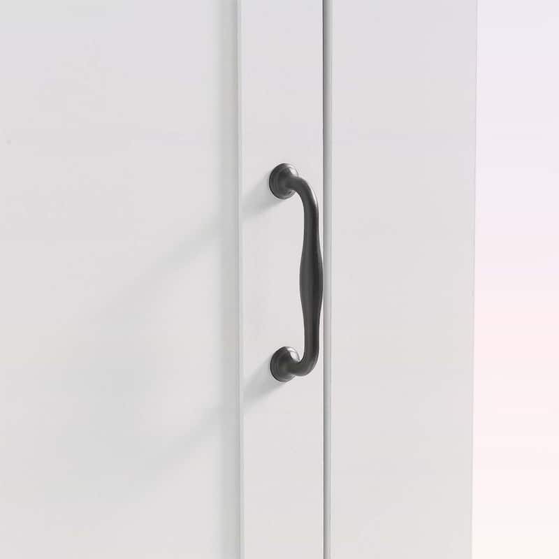 Tall Storage Cabinet with Tilt-Out Compartment,Adjustable Shelves,for Bathroom