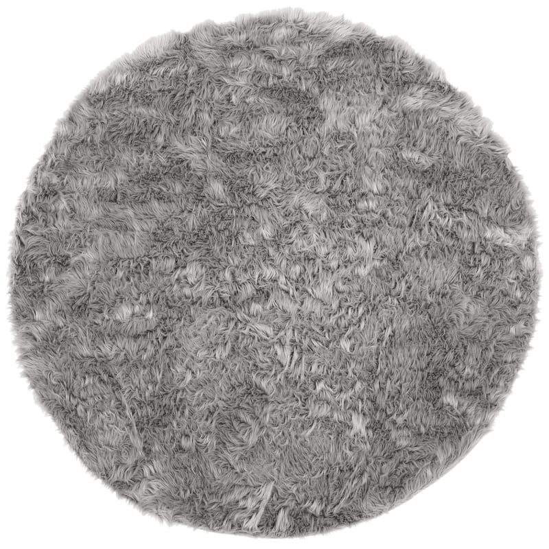 SAFAVIEH Faux Sheep Skin Alexandria 2.4-inch Thick Rug