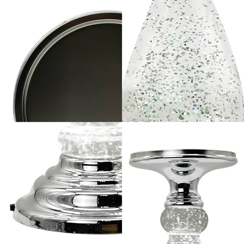 Swirling Candle Holders Water Light LED Light with On/Off Switch.