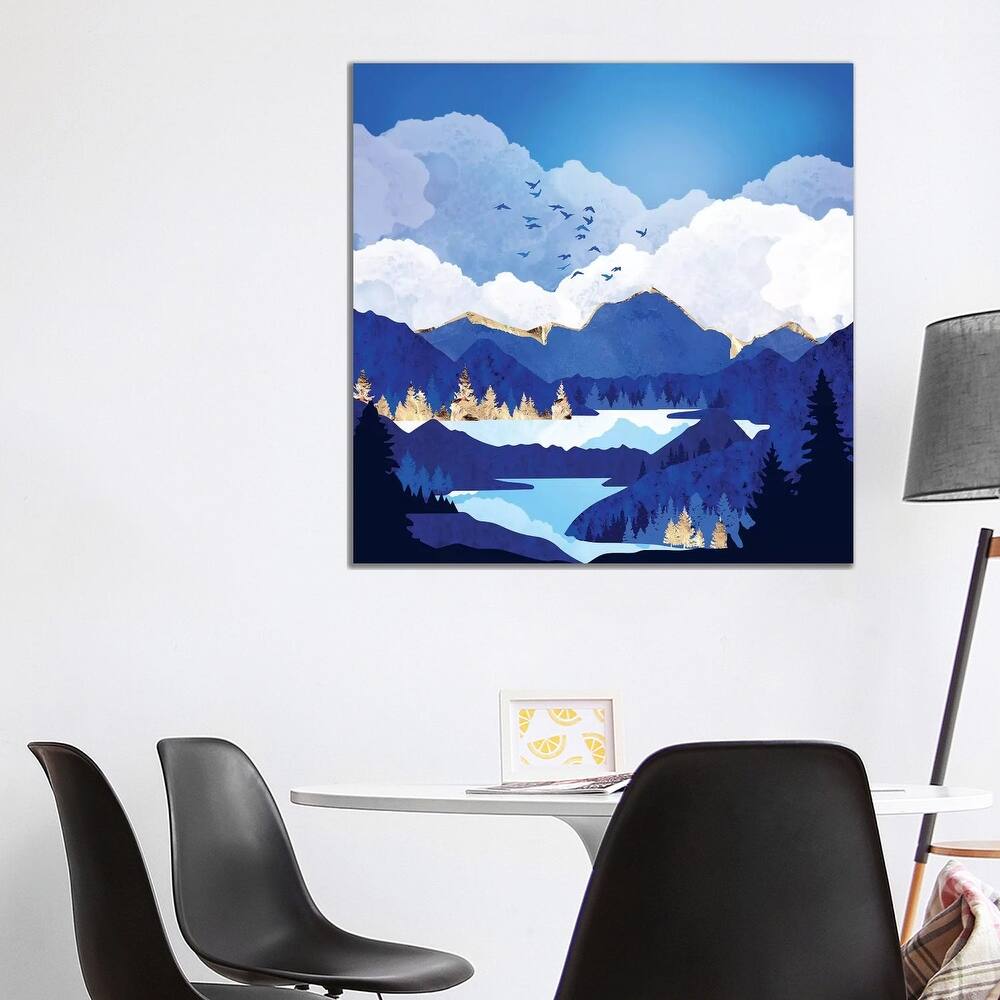iCanvas "Blue Lake" by SpaceFrog Designs Canvas Print