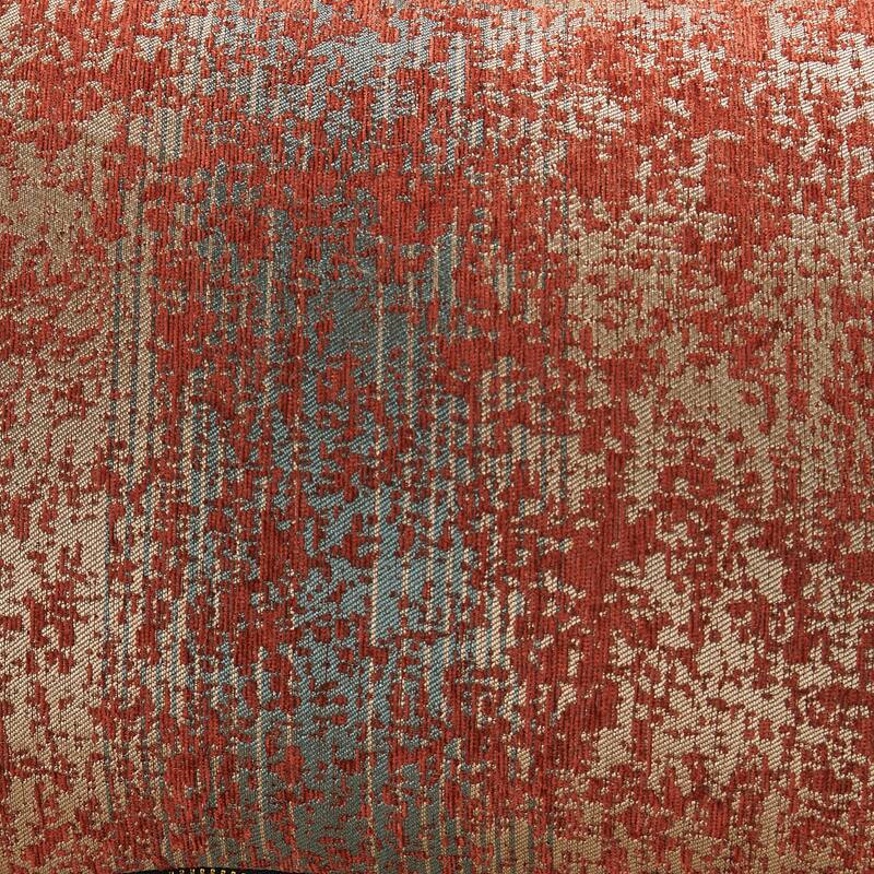 2-Piece Jacquard Chenille Zippered Lumbar Pillow Cover Set