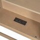 preview thumbnail 5 of 10, Brown Twin XL Size Daybed with Storage Shelves, Wood Floor Bed with USB Ports for Kids