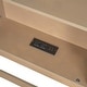 preview thumbnail 5 of 10, Brown Wood Twin XL Size Daybed with USB Ports and Storage Shelves, Box Spring Not Required