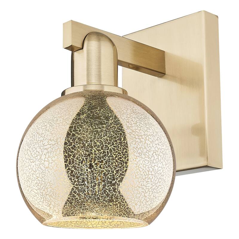 Innovations Lighting 716-1W-10-6 Athens Sconce Athens 10" Tall Wall - Champagne Bronze / Mercury