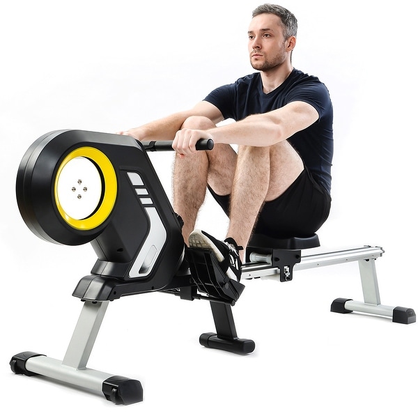 8 Level Adjustable Resistance Magnetic Resistance Rowing Machine
