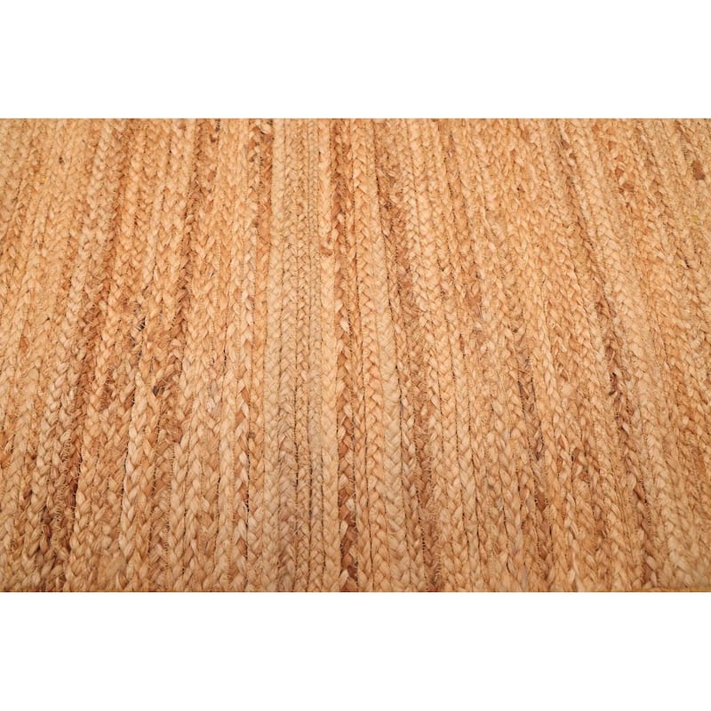 ECARPETGALLERY Flat-Weave Palas Denizli Tan Jute Rug - 5'3 x 7'10