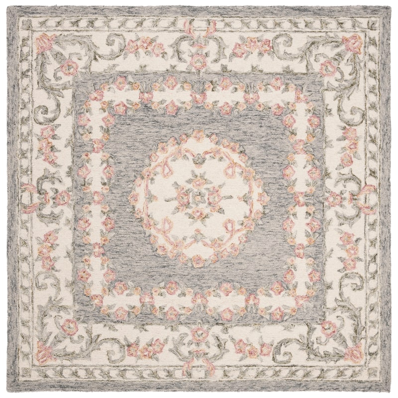 SAFAVIEH Handmade Micro-Loop Avery Wool Rug