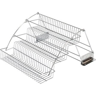Hardware Resources 14 Inch 3-Tier Pull Down Spice Rack