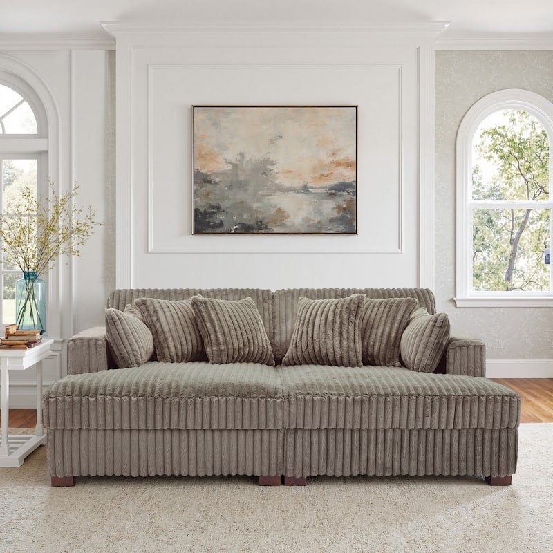 DREAMSIDEA Oversized Modular Sectional Sofa