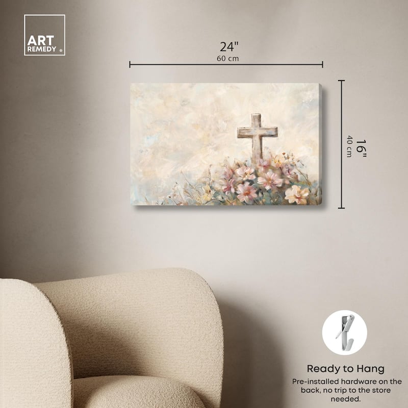 Blessed Remembrance Canvas by Art Remedy, Gallery Wrapped
