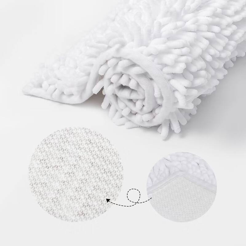 Chenille Non-Slip Bath Rug