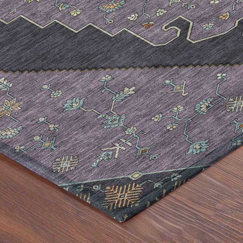 Machine Washable Indoor/ Outdoor Global Marrakesh Chantille Rug