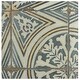 preview thumbnail 3 of 9, Merola Tile Kings Flatlands Encaustic 17.63" x 17.63" Ceramic Floor and Wall Tile