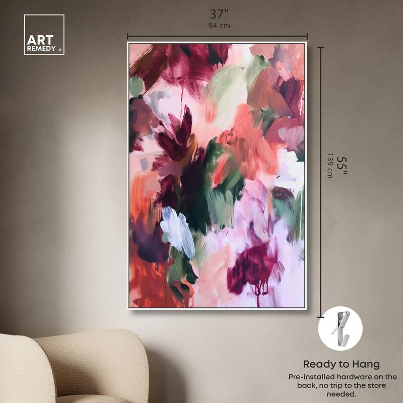 Adelas Garden II Canvas by Art Remedy
