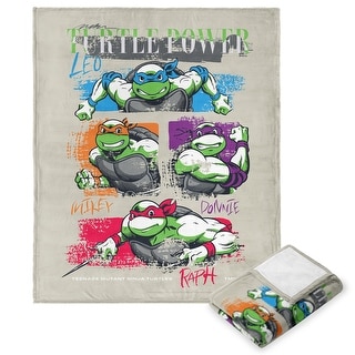 Nickelodeon Teenage Mutant Ninja Turtles Silk Touch Throw Blanket