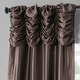 preview thumbnail 68 of 70, Exclusive Fabrics Single Ruched Faux Solid Taffeta Curtain (1 Panel)