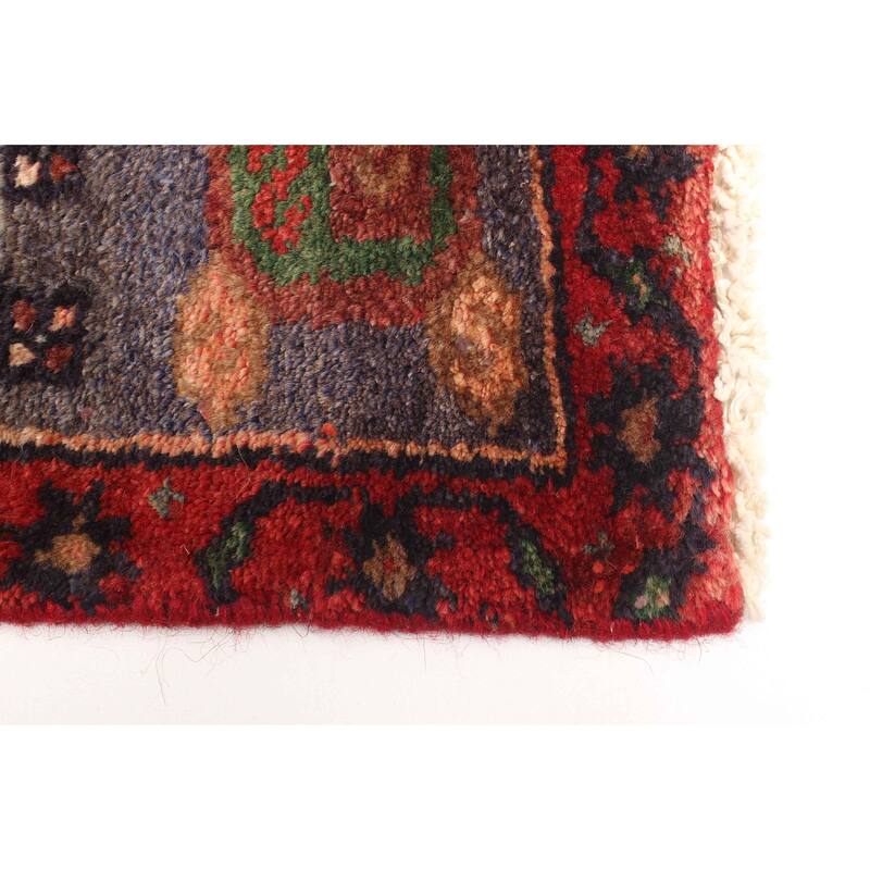 ECARPETGALLERY Hand-knotted Andelz Red Wool Rug - 3'10 x 6'8