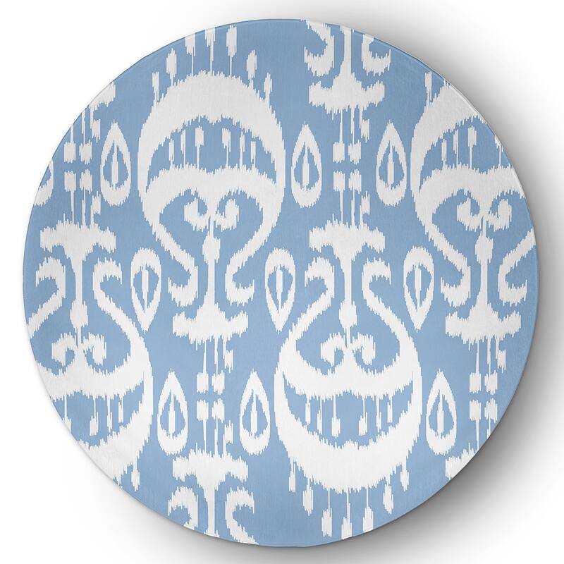 Ikat Soft Chenille Rug