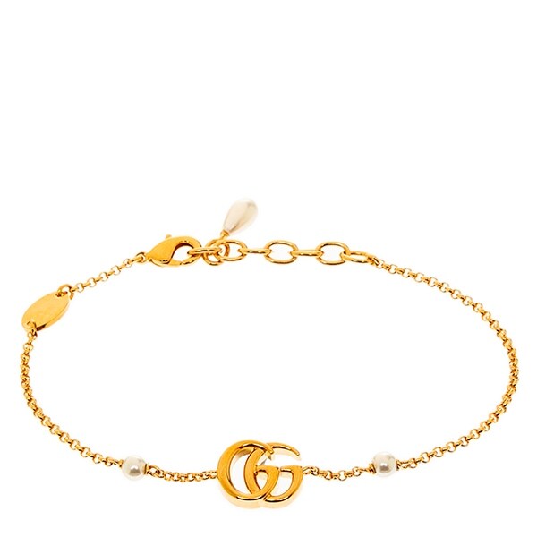 Gucci GG Marmont Chain Bracelet with Charm - S - Bed Bath & Beyond