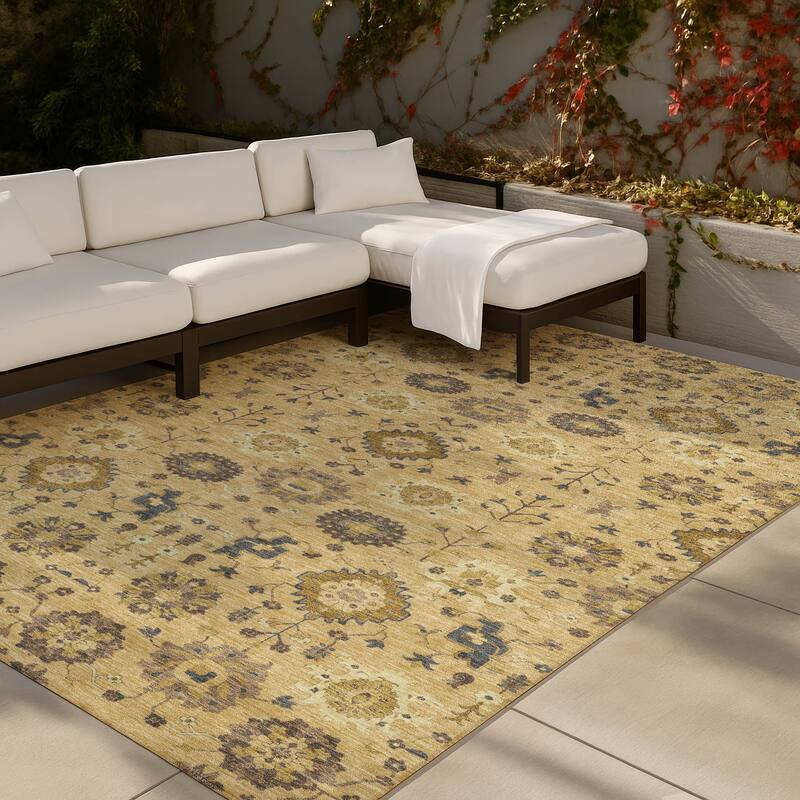 Machine Washable Indoor/ Outdoor Global Durango Chantille Rug