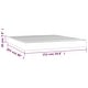 preview thumbnail 17 of 46, vidaXL Pocket Spring Bed Mattress Light Gray/Dark Gray multi size Velvet