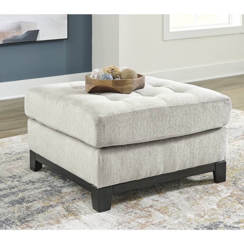 Signature Design by Ashley Maxon Place Oversized Accent Ottoman - Stone