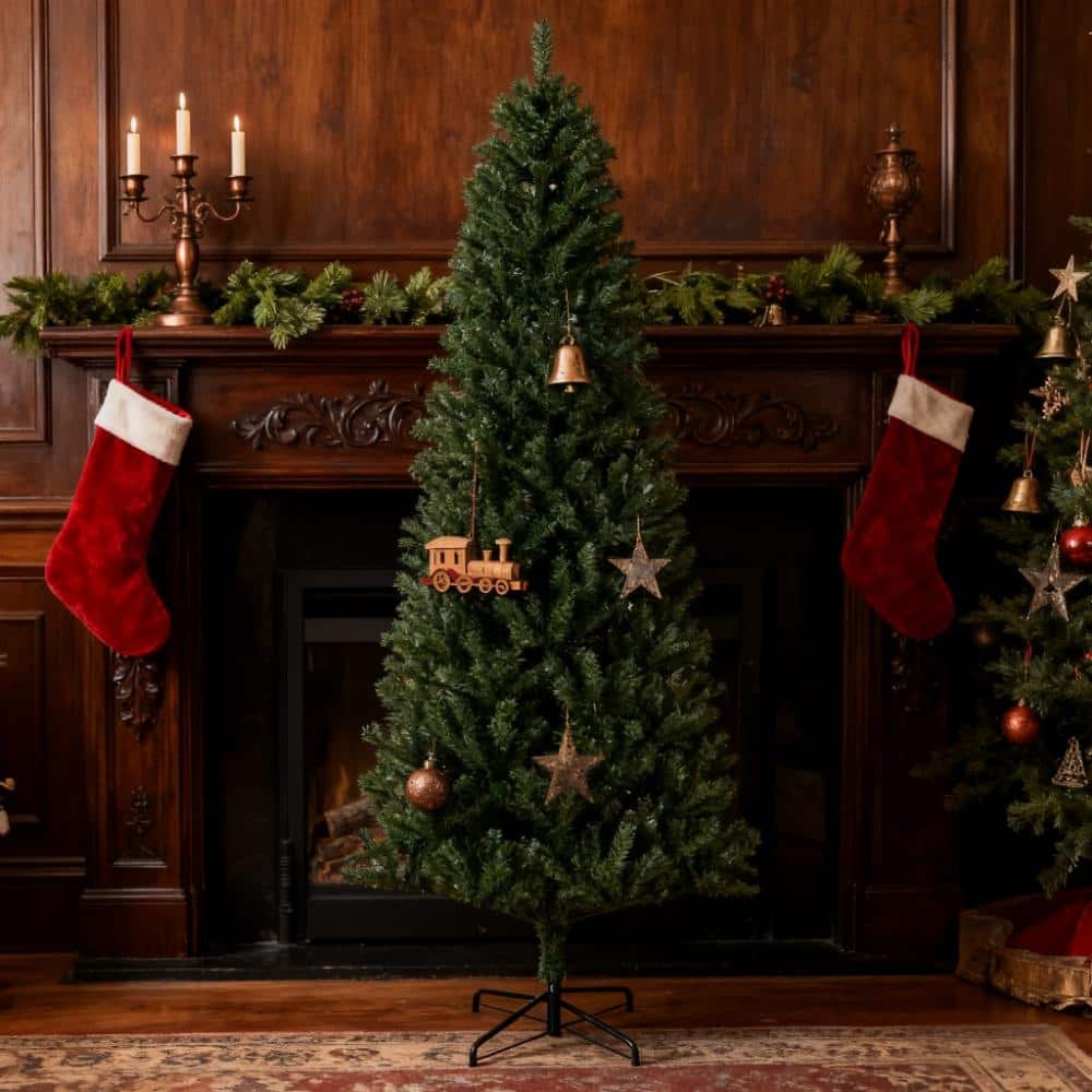 Xmas Tree,Artificial Christmas Tree,with Realistic Branch Tips for Indoor, Home, Holiday - Green