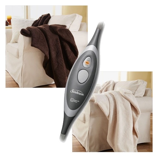 Bed bath and beyond electric throw blanket best sale
