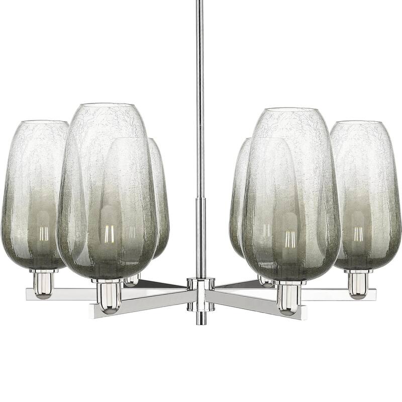 Innovations Lighting 716-6CR-17-24 Brookhaven Flute Chandelier