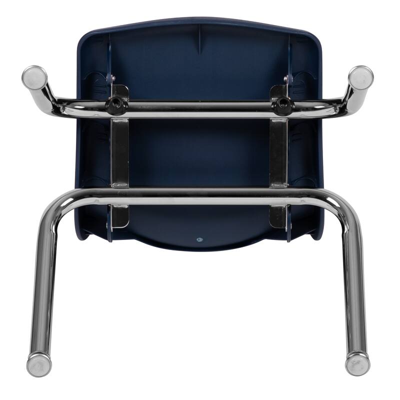 Advantage Student Stack School Chair - 12-inch - 14.5"D x 15"W x 22"H