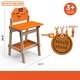 preview thumbnail 2 of 3, Black and Decker Kids Workbench and six piece Wooden Tool Set