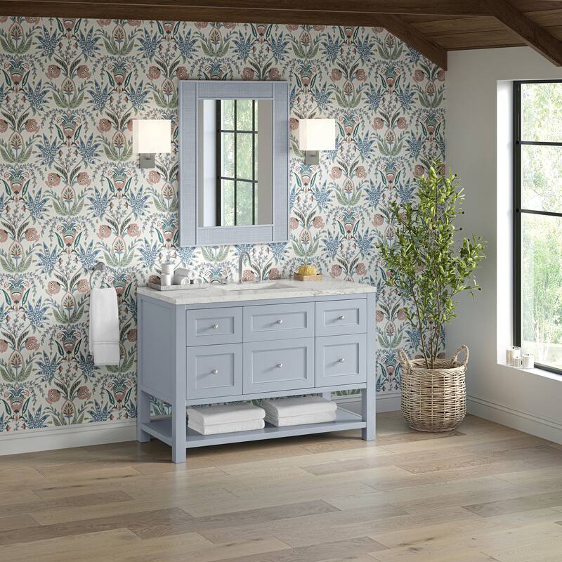Breckenridge 48" Single Vanity, Serenity Blue - 48