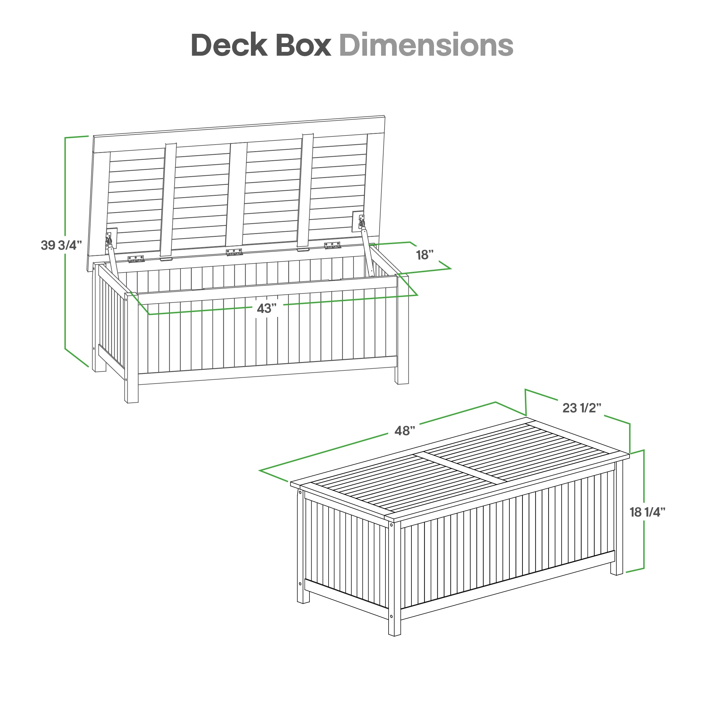 Cambridge Casual Kikori 48-inch Teak Outdoor Storage Box - On Sale Cambridge Casual Kikori 48-inch Teak Outdoor Storage Box - On Sale