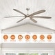 preview thumbnail 7 of 41, 72-inch Driftwood 6-Blade Large DC Ceiling Fan with Light and Remote