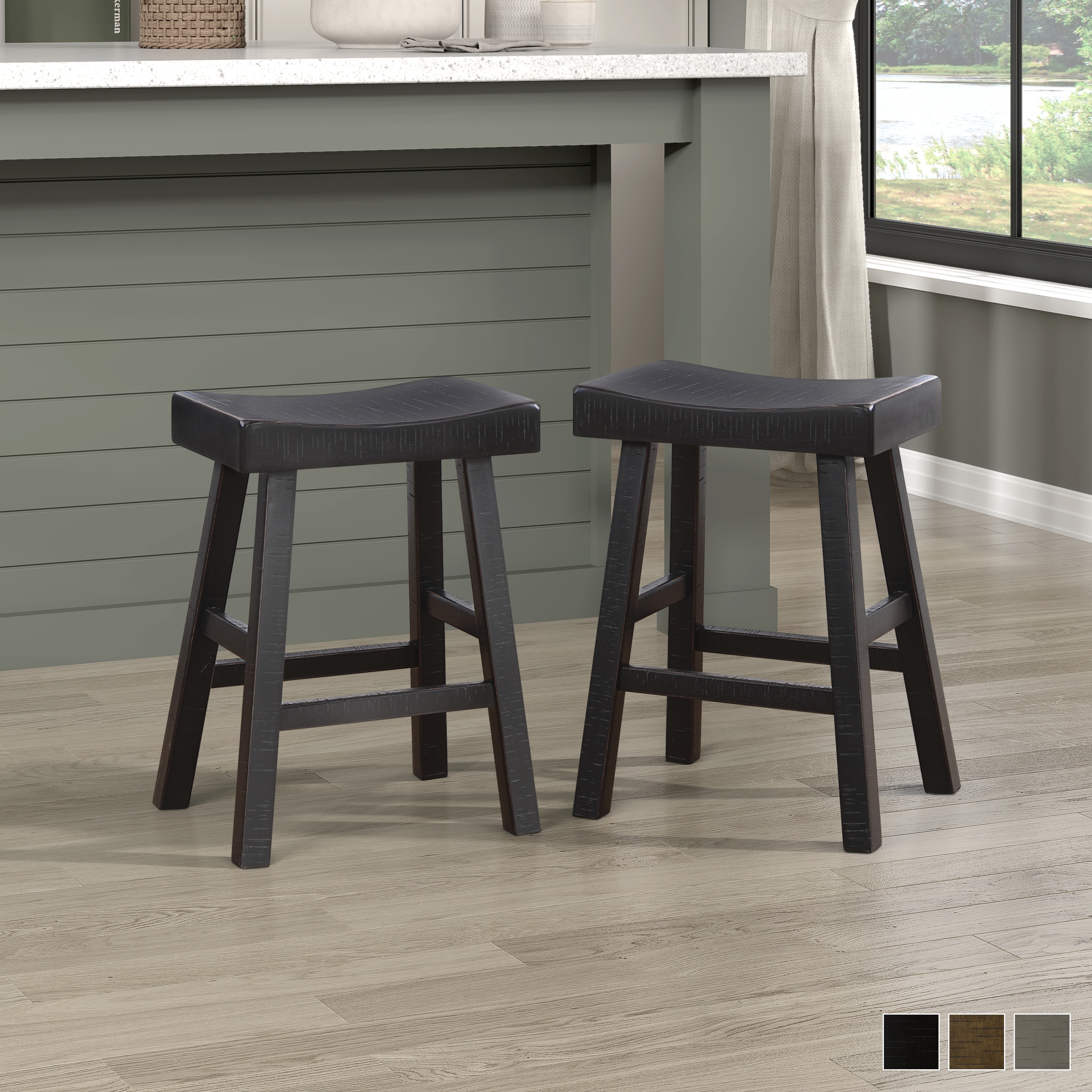 Fremont & Park Brigham Counter Height Stool (Set of 2)