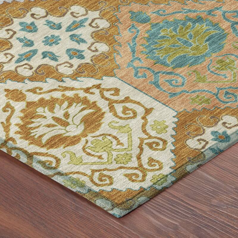 Machine Washable Indoor/ Outdoor Global Bayfield Chantille Rug