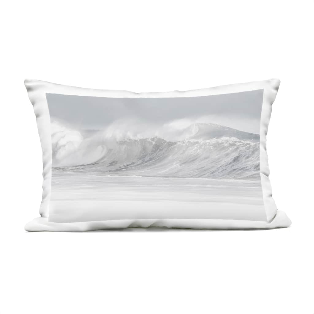 Stupell Cresting Beach Wave Printed Outdoor Throw Pillow Design by Maggie Olsen