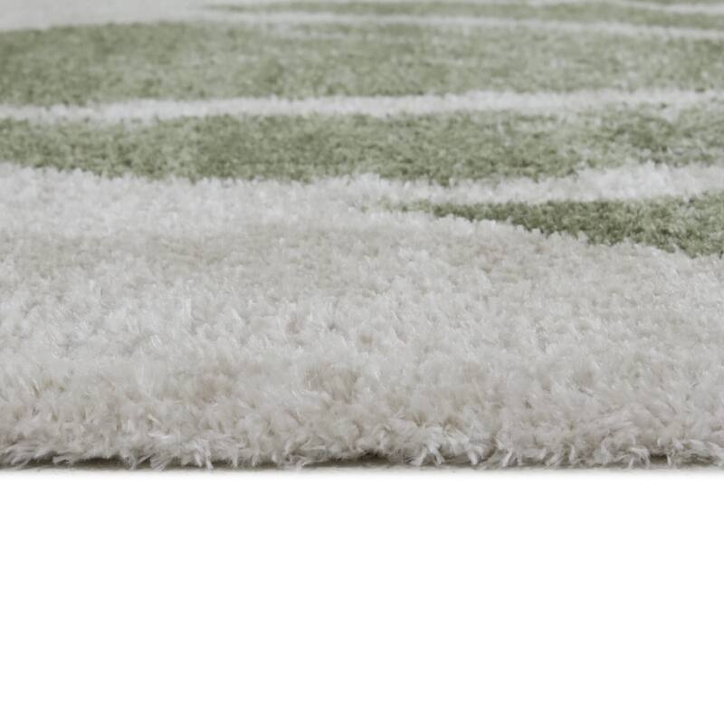 Peres Tropical Leaf Area Rug