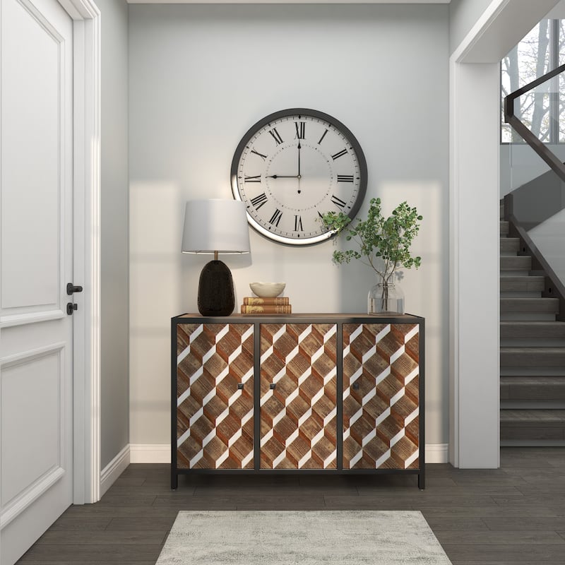 Black Metal Decorative Wall Clock