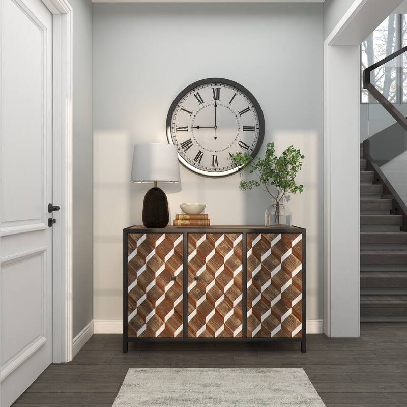 Metal Decorative Wall Clock - Roche River Decor
