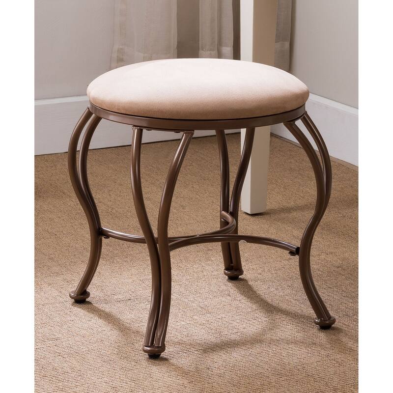 Upholstery Vanity Stool Footrest Ottoman