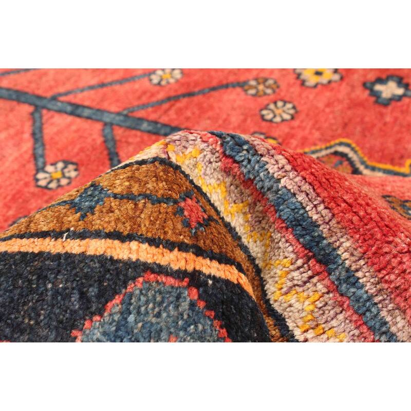 ECARPETGALLERY Hand-knotted Konya Anatolian Red Wool Rug - 4'1 x 6'9